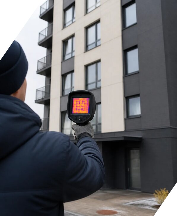 Тепловизионное обследование зданий в Зиме от 5114 р. | ЭкспертизаРоссия